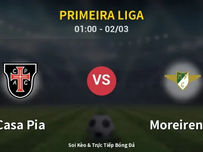Kết Quả: Casa Pia 1-1 Moreirense – Highlight & Bàn Thắng | Primeira Liga
