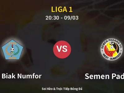 Kết Quả: PSBS Biak Numfor 0-2 Semen Padang – Highlight & Bàn Thắng | Liga 1