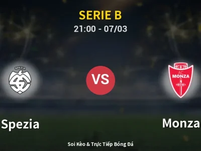 🔴 Trực Tiếp: Spezia 2-2 Monza – Link Xem Serie B (Full HD)