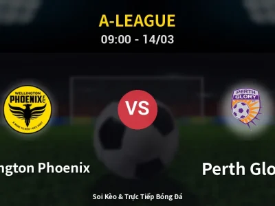 🔴 Trực Tiếp: Wellington Phoenix 0-0 Perth Glory – Link Xem A-League (Full HD)