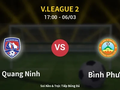 Kết Quả: Than Quang Ninh 1-1 Bình Phước – Highlight & Bàn Thắng | V.League 2