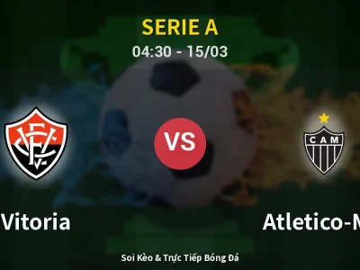 Kết Quả: Vitoria 2-0 Atletico-MG – Highlight & Bàn Thắng | Serie A