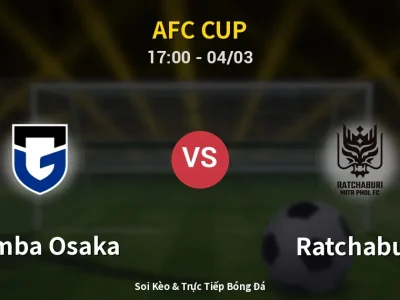 Kết Quả: Gamba Osaka 1-1 Ratchaburi – Highlight & Bàn Thắng | AFC Cup