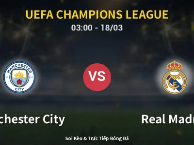Kết Quả: Manchester City 1-2 Real Madrid – Highlight & Bàn Thắng | UEFA Champions League
