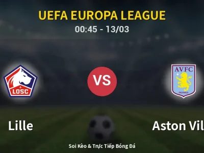 Kết Quả: Lille 0-1 Aston Villa – Highlight & Bàn Thắng | UEFA Europa League