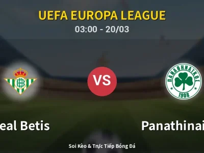 Kết Quả: Real Betis 4-0 Panathinaikos – Highlight & Bàn Thắng | UEFA Europa League