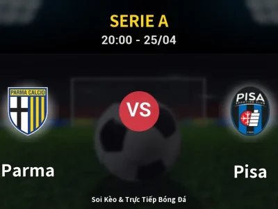 Soi Kèo Parma vs Pisa – 20:00 25/04 | Nhận Định, Dự Đoán Tỷ Số