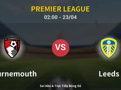 Kết Quả: Bournemouth 2-2 Leeds – Highlight & Bàn Thắng | Premier League