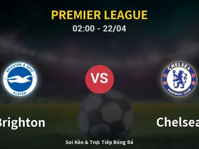 Kết Quả: Brighton 3-0 Chelsea – Highlight & Bàn Thắng | Premier League