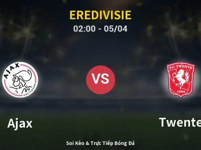 Kết Quả: Ajax 1-2 Twente – Highlight & Bàn Thắng | Eredivisie