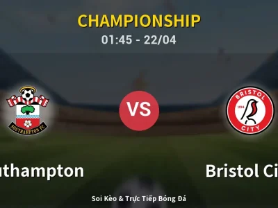 Kết Quả: Southampton 2-2 Bristol City – Highlight & Bàn Thắng | Championship