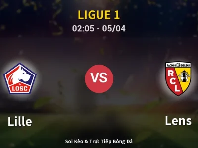 Kết Quả: Lille 3-0 Lens – Highlight & Bàn Thắng | Ligue 1
