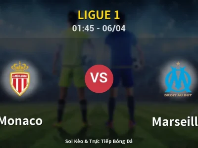Kết Quả: Monaco 2-1 Marseille – Highlight & Bàn Thắng | Ligue 1