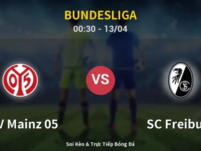 Kết Quả: FSV Mainz 05 0-1 SC Freiburg – Highlight & Bàn Thắng | Bundesliga