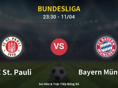 Soi Kèo FC St. Pauli vs Bayern München – 23:30 11/04 | Nhận Định, Dự Đoán Tỷ Số