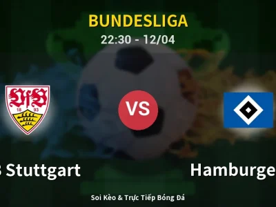 Soi Kèo VfB Stuttgart vs Hamburger SV – 22:30 12/04 | Nhận Định, Dự Đoán Tỷ Số
