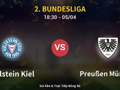 Soi Kèo Holstein Kiel vs Preußen Münster – 18:30 05/04 | Nhận Định, Dự Đoán Tỷ Số