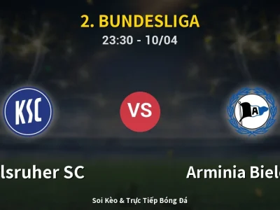 Soi Kèo Karlsruher SC vs Arminia Bielefeld – 23:30 10/04 | Nhận Định, Dự Đoán Tỷ Số