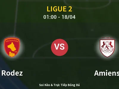 Kết Quả: Rodez 3-2 Amiens – Highlight & Bàn Thắng | Ligue 2