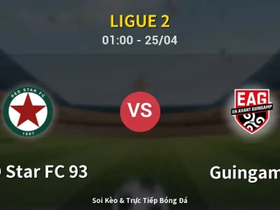 🔴 Trực Tiếp: RED Star FC 93 3-1 Guingamp – Link Xem Ligue 2 (Full HD)