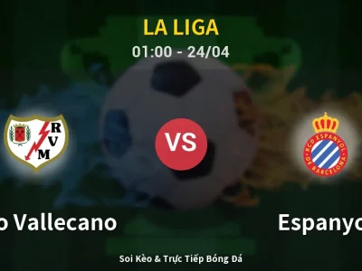 Kết Quả: Rayo Vallecano 1-0 Espanyol – Highlight & Bàn Thắng | La Liga