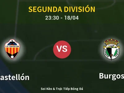 Soi Kèo Castellón vs Burgos – 23:30 18/04 | Nhận Định, Dự Đoán Tỷ Số