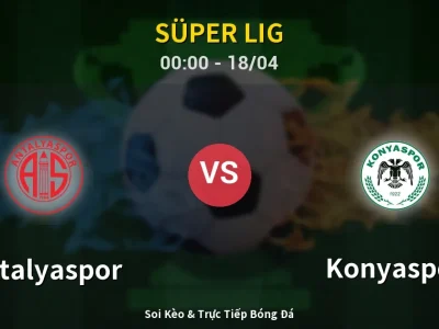 Kết Quả: Antalyaspor 0-2 Konyaspor – Highlight & Bàn Thắng | Süper Lig