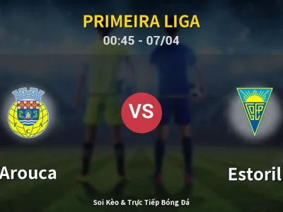 Kết Quả: Arouca 3-2 Estoril – Highlight & Bàn Thắng | Primeira Liga