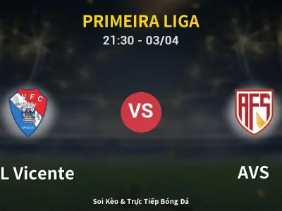 🔴 Trực Tiếp: GIL Vicente 2-0 AVS – Link Xem Primeira Liga (Full HD)