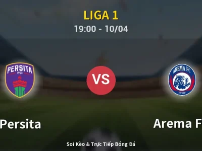 Kết Quả: Persita 0-1 Arema FC – Highlight & Bàn Thắng | Liga 1