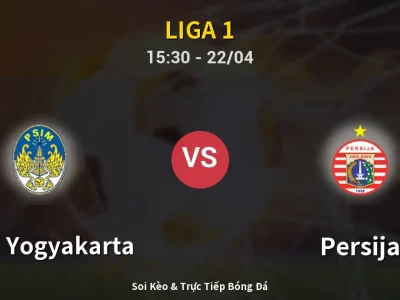 Kết Quả: PSIM Yogyakarta 1-1 Persija – Highlight & Bàn Thắng | Liga 1