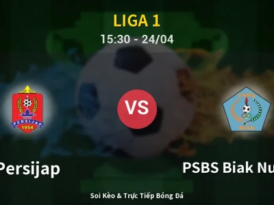Kết Quả: Persijap 2-0 PSBS Biak Numfor – Highlight & Bàn Thắng | Liga 1