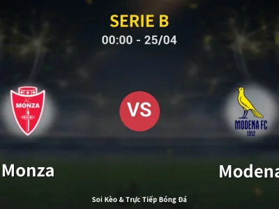 Kết Quả: Monza 1-0 Modena – Highlight & Bàn Thắng | Serie B