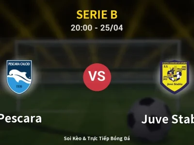 Soi Kèo Pescara vs Juve Stabia – 20:00 25/04 | Nhận Định, Dự Đoán Tỷ Số