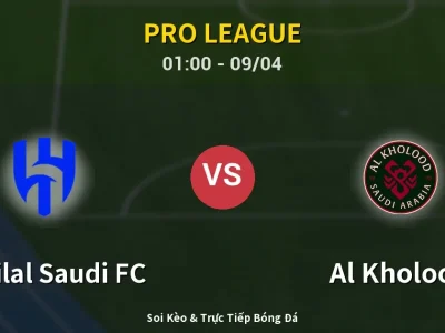 Soi Kèo Al-Hilal Saudi FC vs Al Kholood – 01:00 09/04 | Nhận Định, Dự Đoán Tỷ Số