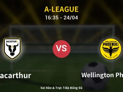 Kết Quả: Macarthur 4-0 Wellington Phoenix – Highlight & Bàn Thắng | A-League
