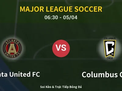Kết Quả: Atlanta United FC 1-3 Columbus Crew – Highlight & Bàn Thắng | Major League Soccer
