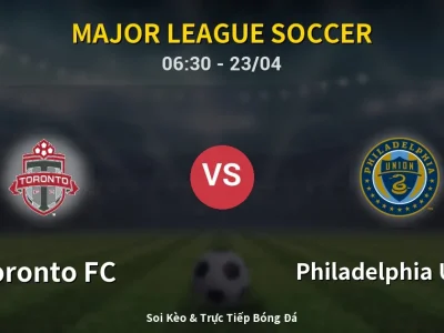 Kết Quả: Toronto FC 3-3 Philadelphia Union – Highlight & Bàn Thắng | Major League Soccer
