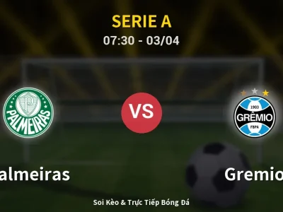 Kết Quả: Palmeiras 2-1 Gremio – Highlight & Bàn Thắng | Serie A