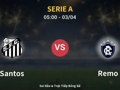 Kết Quả: Santos 2-0 Remo – Highlight & Bàn Thắng | Serie A