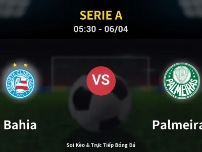 Kết Quả: Bahia 1-2 Palmeiras – Highlight & Bàn Thắng | Serie A