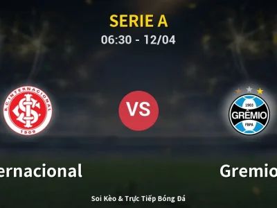 Kết Quả: Internacional 0-0 Gremio – Highlight & Bàn Thắng | Serie A