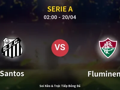 Kết Quả: Santos 2-3 Fluminense – Highlight & Bàn Thắng | Serie A