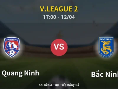Soi Kèo Than Quang Ninh vs Bắc Ninh – 17:00 12/04 | Nhận Định, Dự Đoán Tỷ Số