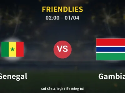 Kết Quả: Senegal 3-1 Gambia – Highlight & Bàn Thắng | Friendlies