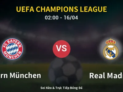 Kết Quả: Bayern München 4-3 Real Madrid – Highlight & Bàn Thắng | UEFA Champions League