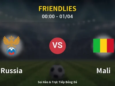 Kết Quả: Russia 0-0 Mali – Highlight & Bàn Thắng | Friendlies