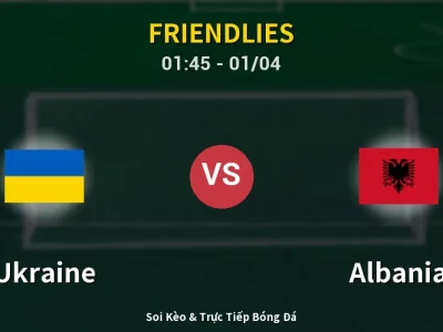 Kết Quả: Ukraine 1-0 Albania – Highlight & Bàn Thắng | Friendlies