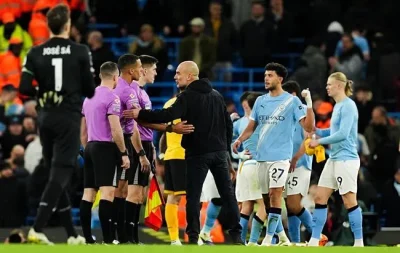 Pep Guardiola 'nổi điên' với trọng tài EPL: 'Mùa trước là tệ nhất 10 năm qua!' 1