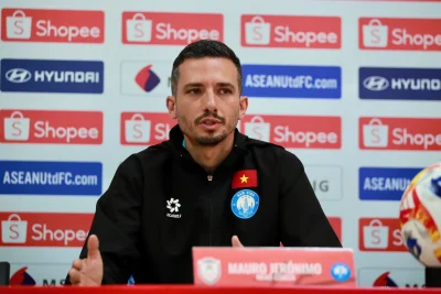 HLV Mauro Jeronimo: 'Thép Xanh Nam Định quyết thắng dù đối thủ mạnh' 1